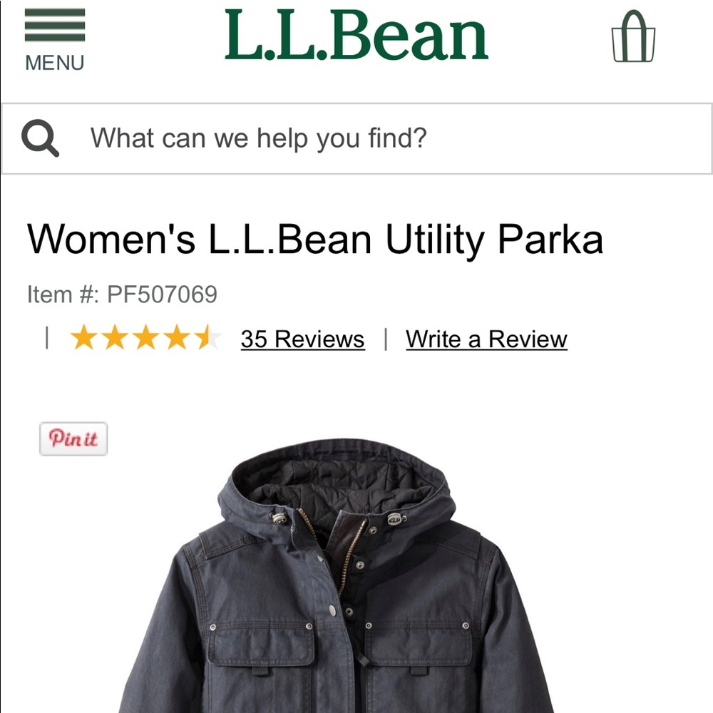 L.LBean Women's Utility Parka